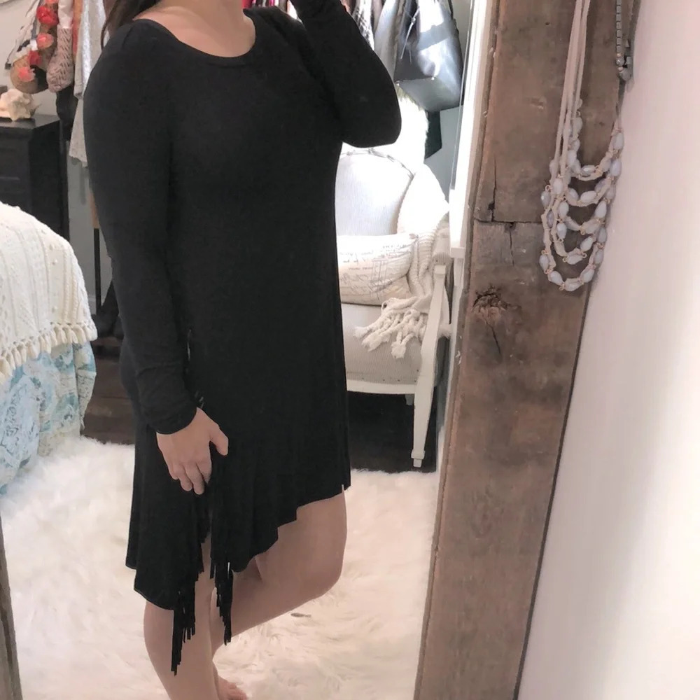 JODIFL small black fringe swim cover